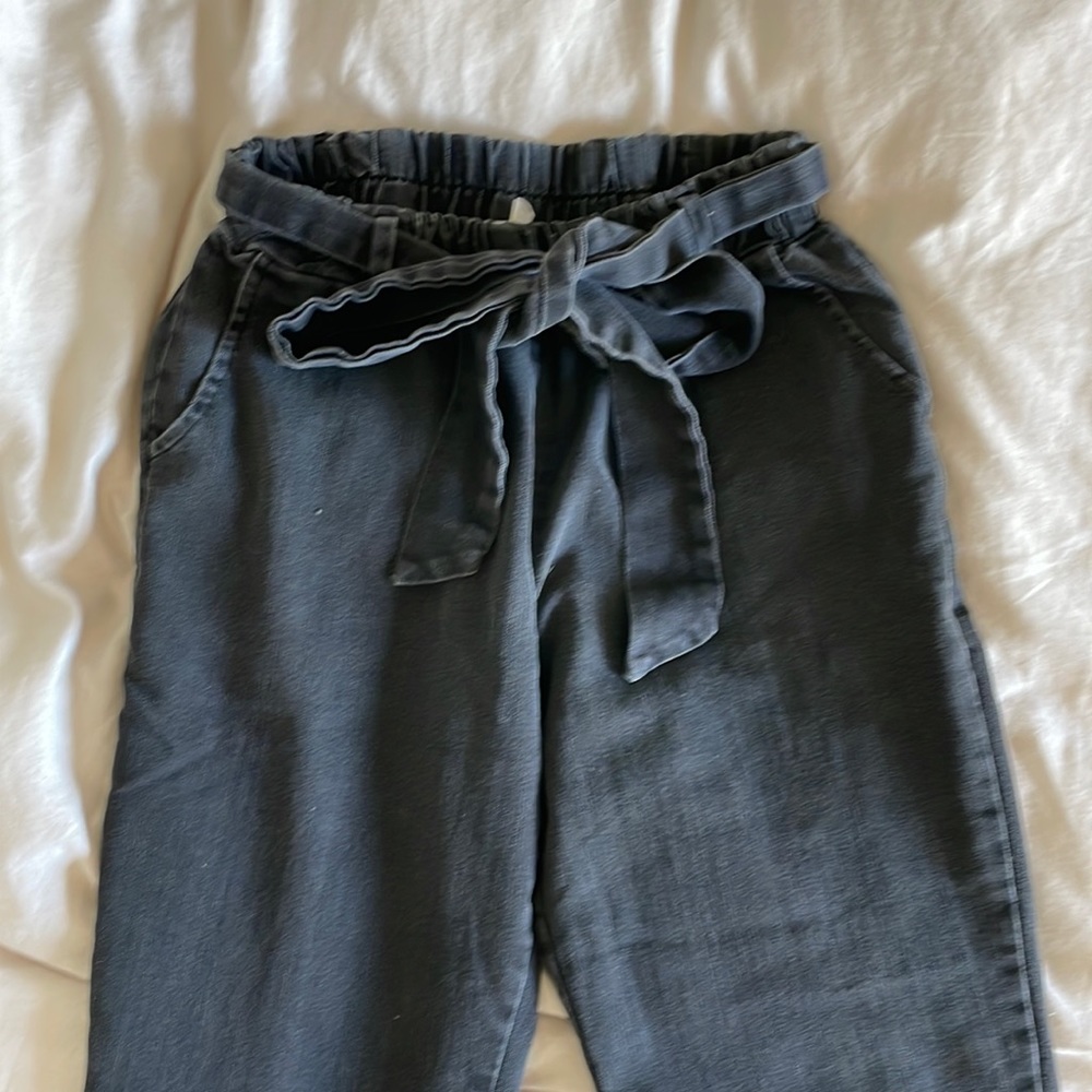 Final Touch washed black pants